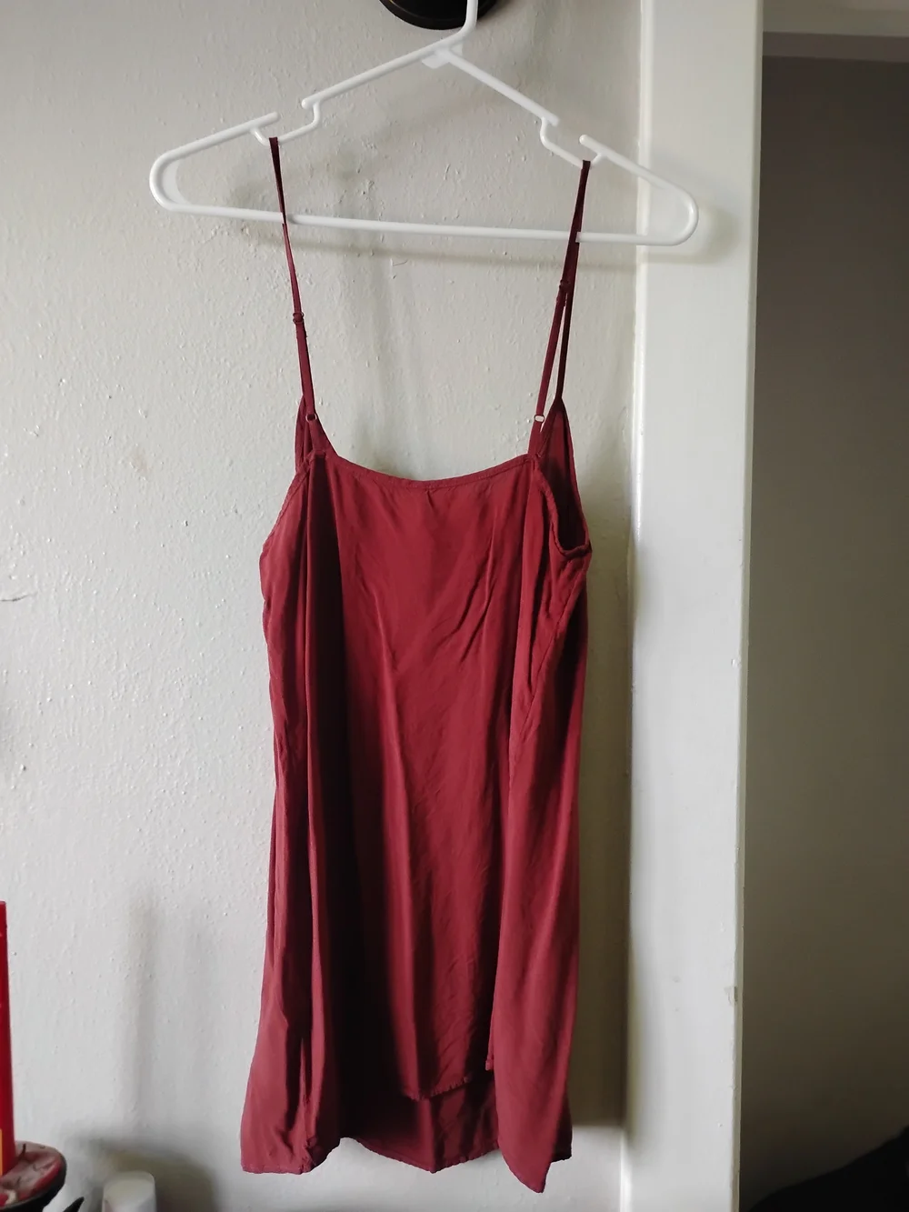 Free People Slip Dress- Deep Rust